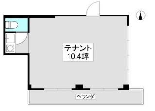 下末吉１丁目・２階事務所